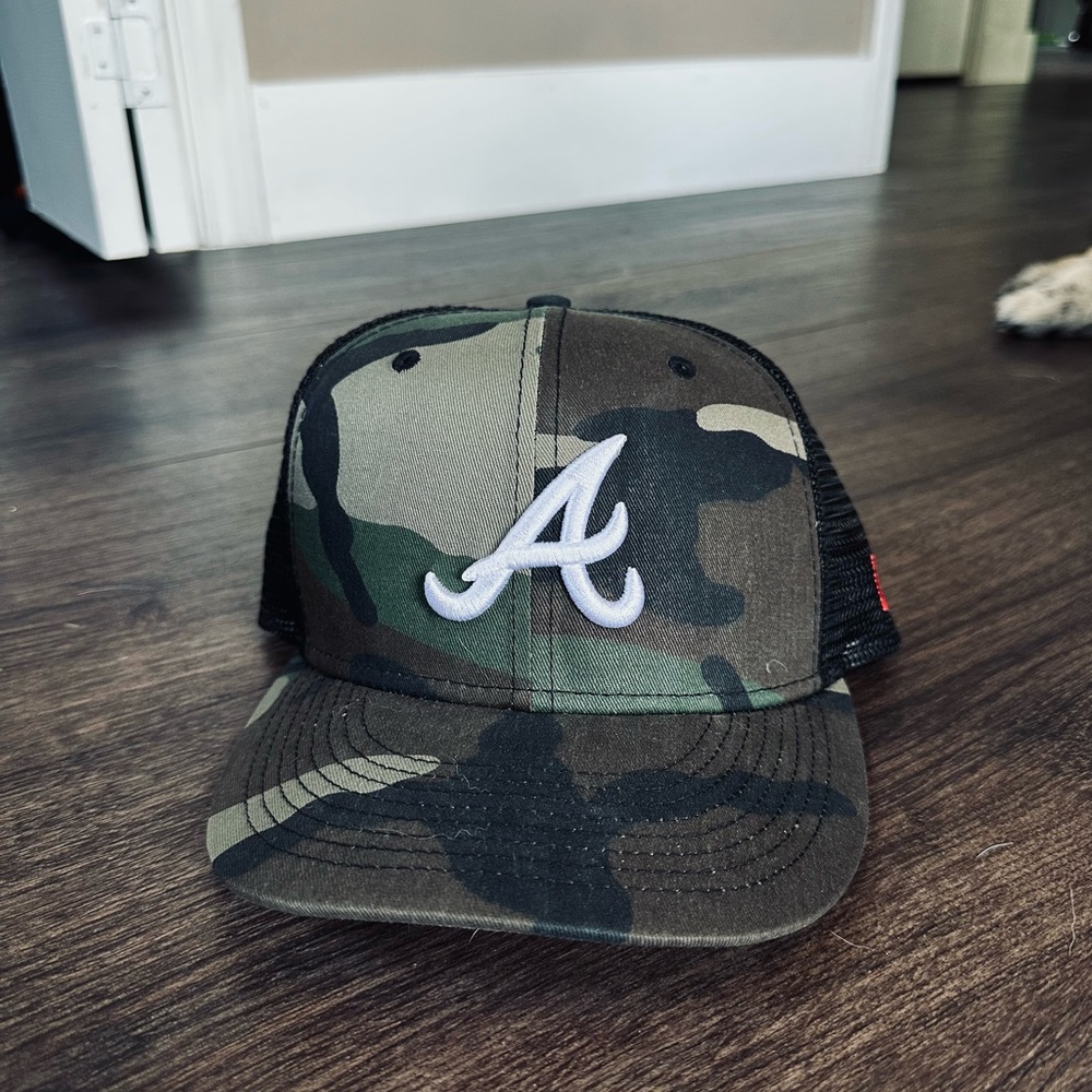 Camouflage Baseball Cap Atlanta Braves